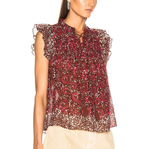 Ulla Johnson Tops - ULLA JOHNSONO  Top in Henna